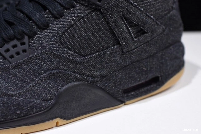 'black' AO2571-001 Air Jordan Levi's x 4 0819